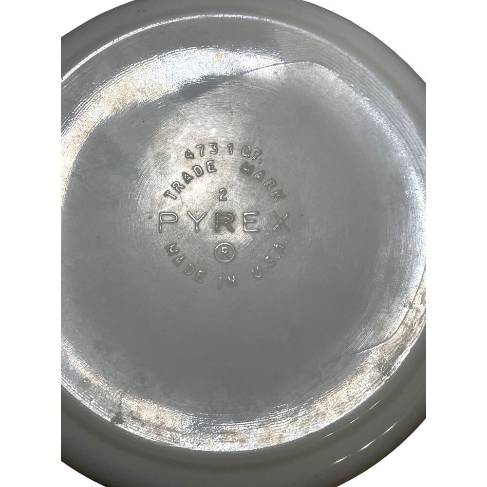 Pyrex 473-1 Qt Vintage Pyrex Town & Country Casserole Dish, Brown Motif - Picture 13 of 14